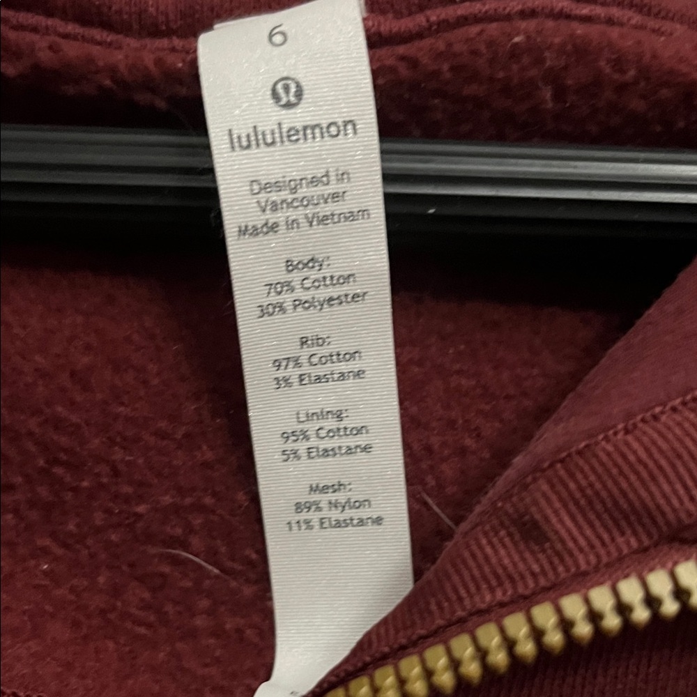 Lululemon Scuba Full Zip Hoodie - Picture 2 of 4